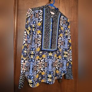 Women's Multicolor Patterned Bouse